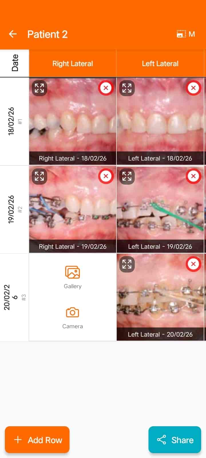 Ortho Images Chart — FindClinica dental & clinic app screenshot (mobile view)